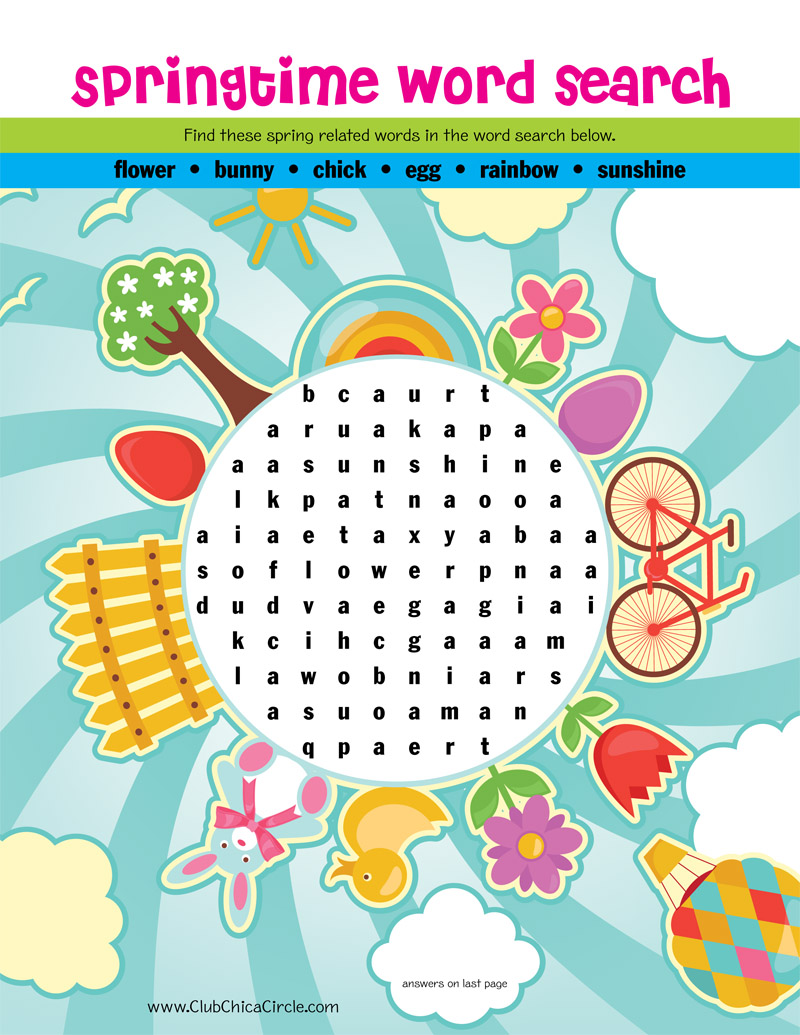 for kids with 6  word search only younger words the great hidden weather printable
