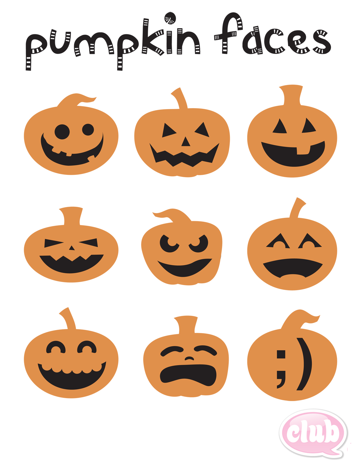 the-25-best-cute-pumpkin-faces-ideas-on-pinterest-pumpkin-faces