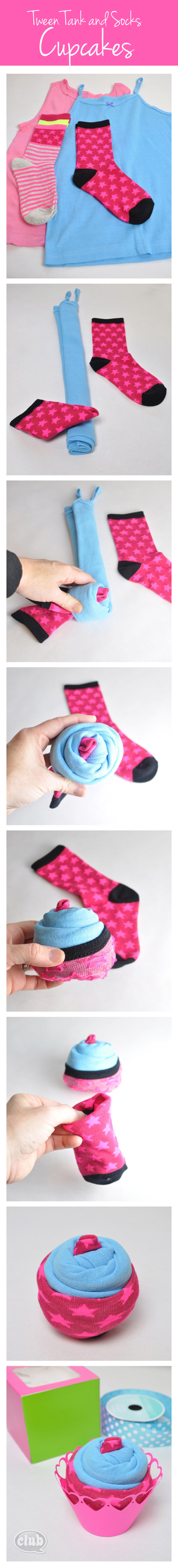 Cupcake Gift Box for Tween Girl DIY