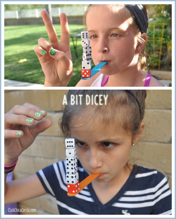A BIT DICEY MINUTE TO WIN IT GAME FOR KIDS