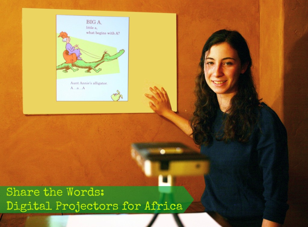 Share the Words- Digital Projectors for Africa