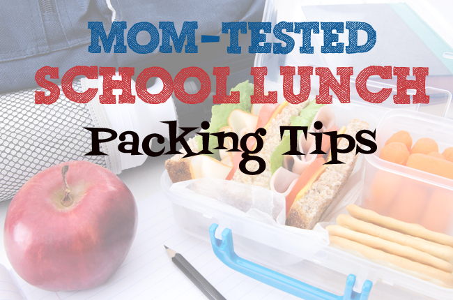 School lunch packing tips
