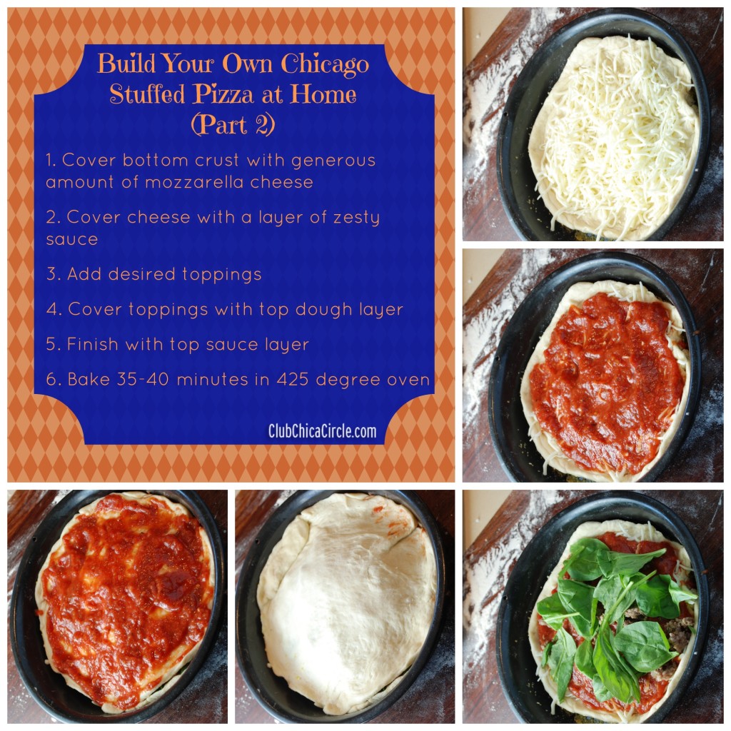 Build Your Own Chicago Stuffed Pizza at Home- Part 2