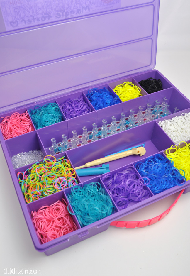 rainbow loom storage cases