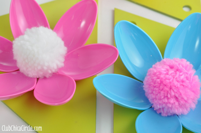 Easy Spring Flower Garland @clubchicacircle