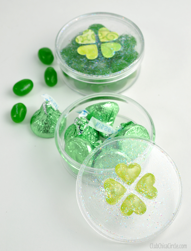 St. Patrick's Day Homemade Candy Dishes