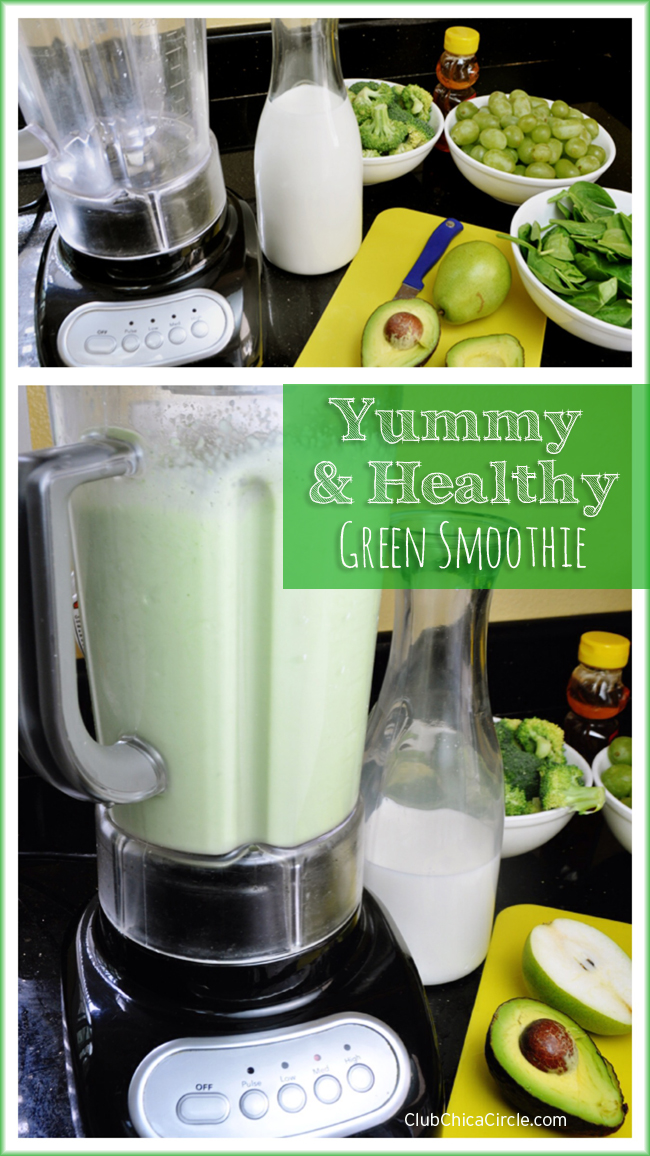 Yummy and Healthy Green Smoothie Recipe