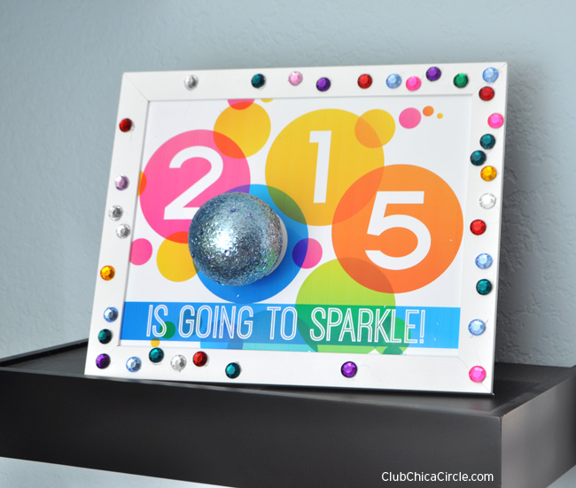 2015 is Going To Sparkle Sign with Free Printable