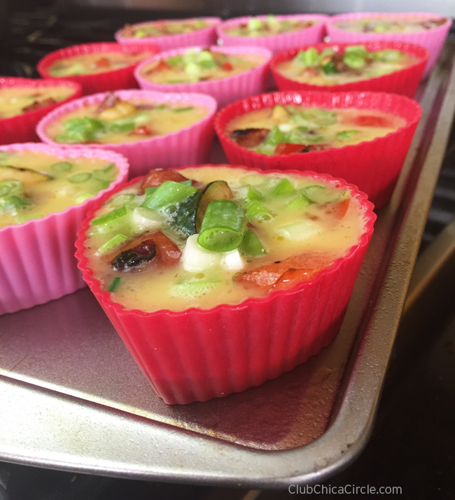 Egg Cups baked in oven