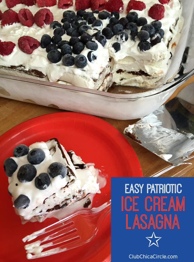 How to make ice cream lasagna for parties