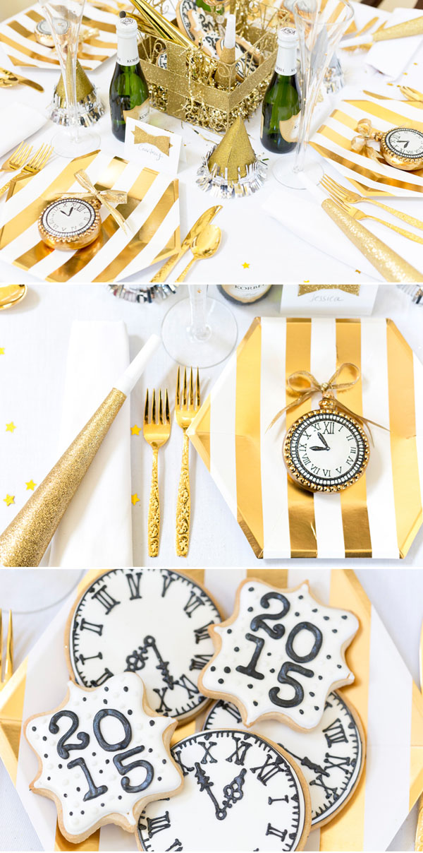 DecoArt Blog - Entertaining - Homemade New Year's Eve Party Ideas