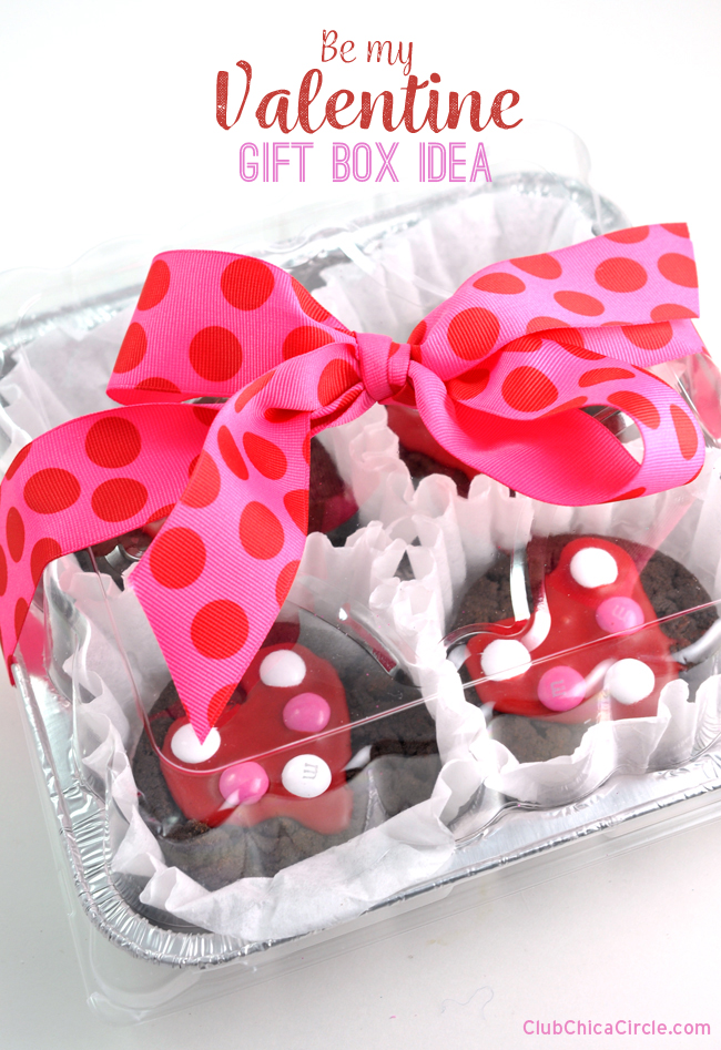 Be My Valentine Cookie Gift Box Idea