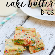 Funfetti Cake Batter Bites