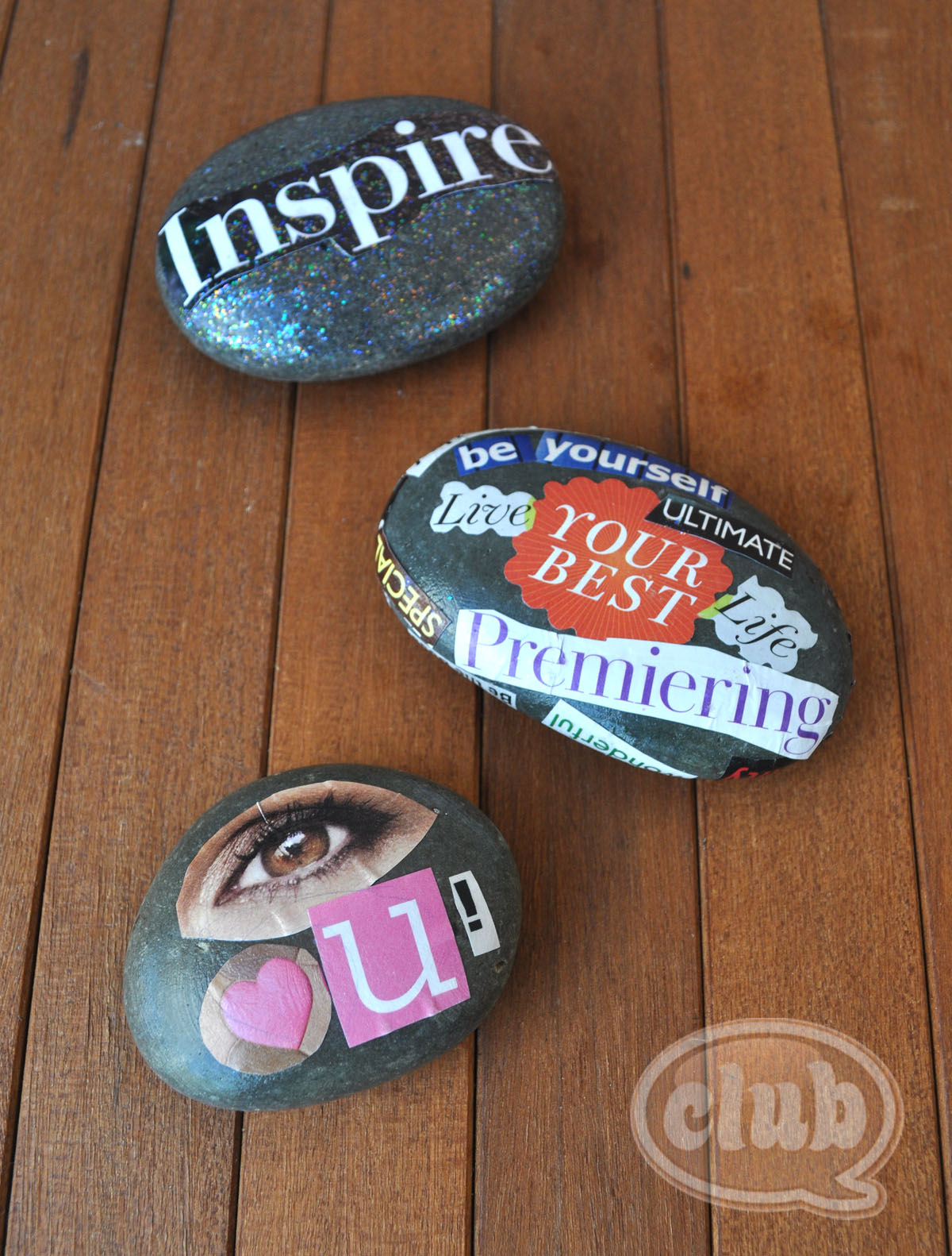 Paper Crafts for Adults - Mod Podge Rocks