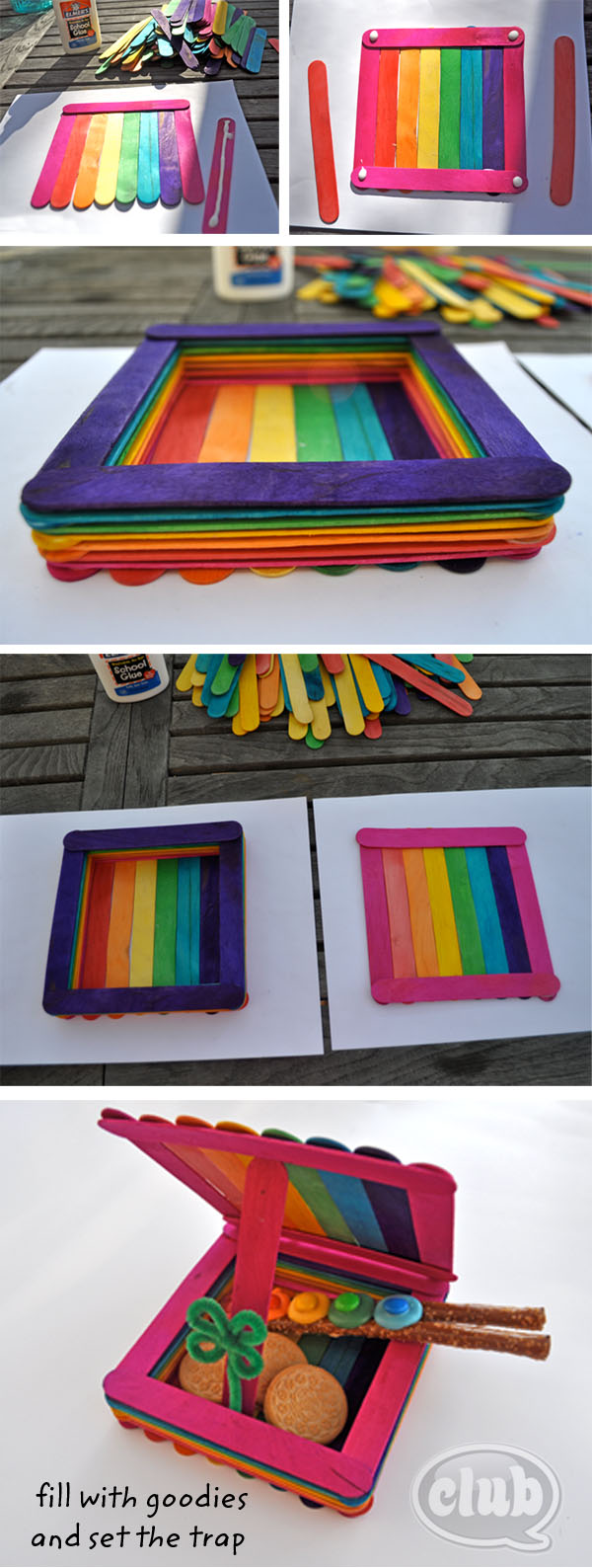 Set Your Rainbow Leprechaun Trap  Club Chica Circle - where crafty is  contagious