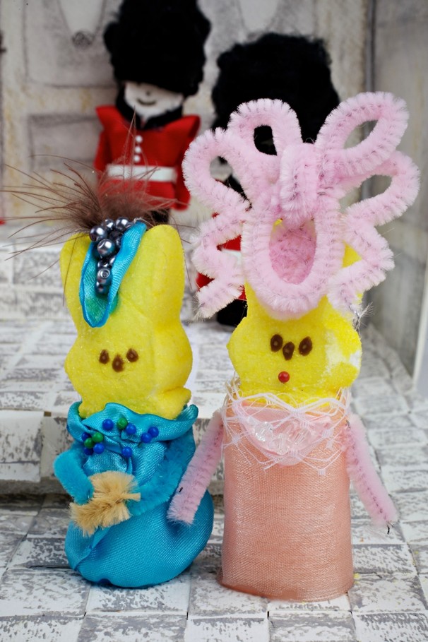 DIY Bunny Peeps Plush with Pattern - Morena's Corner