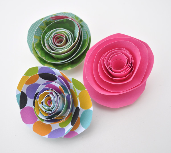 Pretty Paper Flower DIY