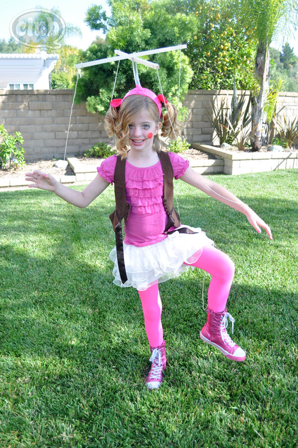 Marionette Doll Girl's Costume