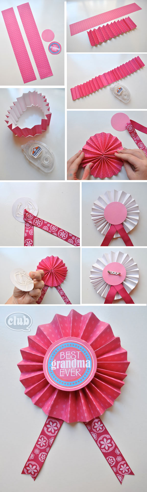 Best Grandma Ever Medal Tutorial And Mothers Day Printables