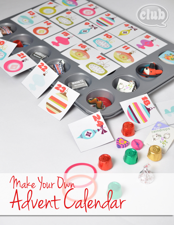 Make Your Own Advent Calendar And FREE Printable