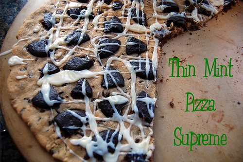 Thin Mint Pizza Surpreme