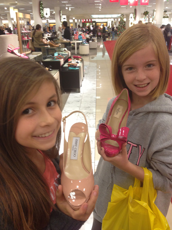 shopping for shoes