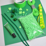 St. Patricks day craft supplies