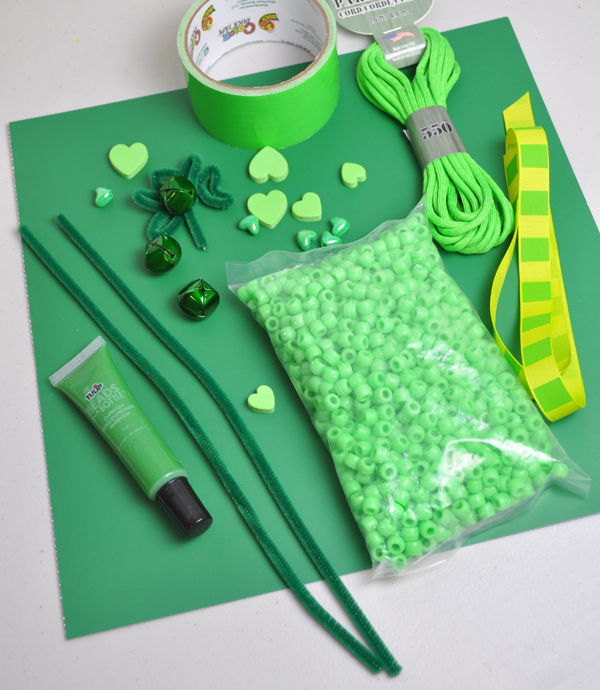 St. Patricks day craft supplies