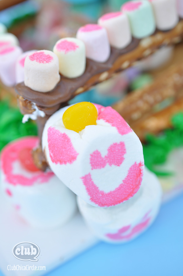 Candy House Marshmallow Closeup