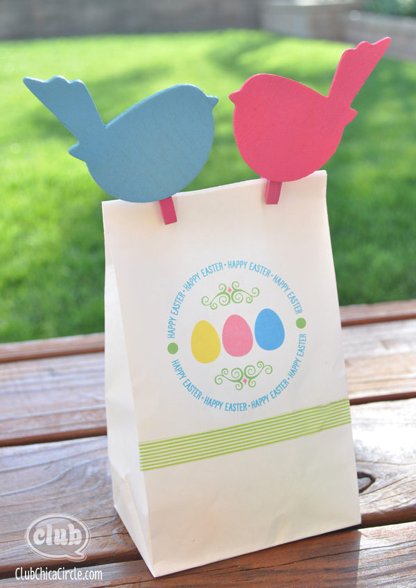Happy Easter Gift Bag free printable