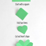 How to make a paper Four Leaf Clover in 4 steps