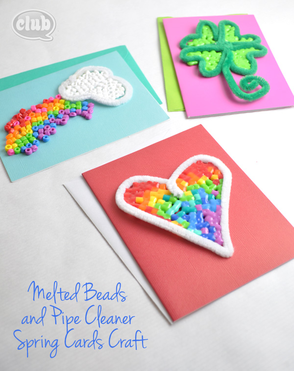 Pipe Cleaners and Melted Beads Spring Ornaments  Club Chica Circle - where  crafty is contagious