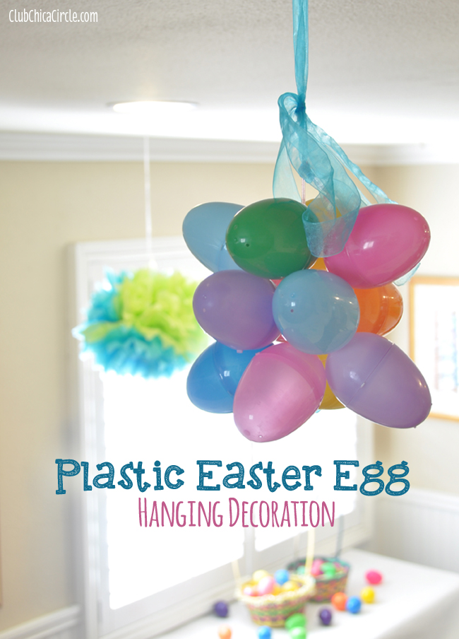 plastic easter egg crafts