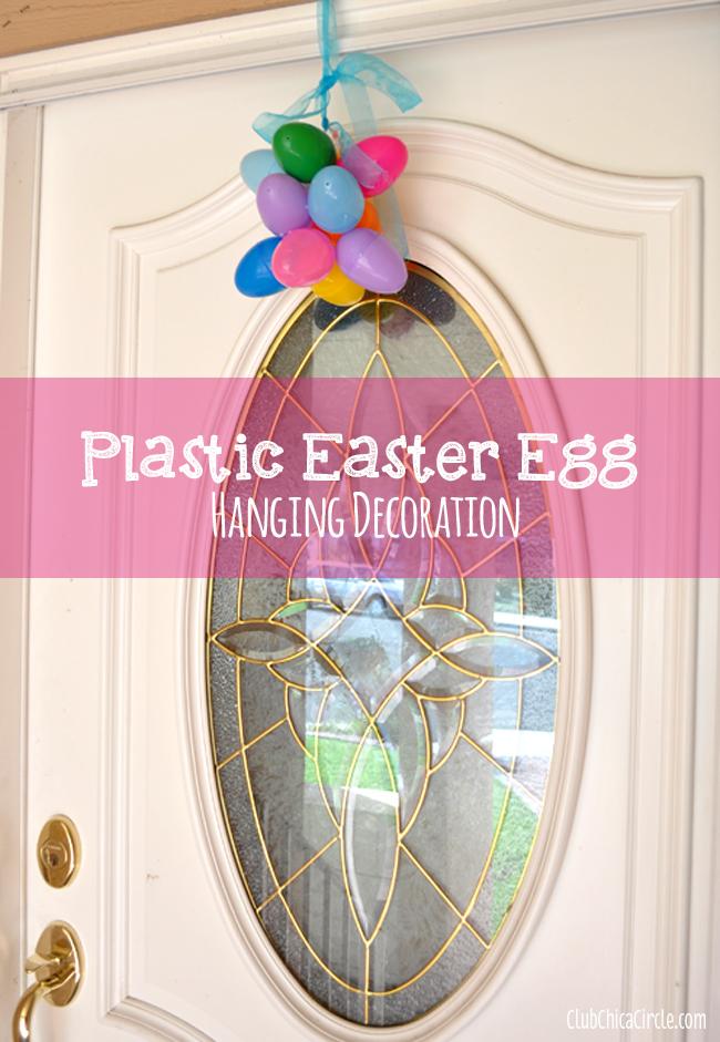 Plastic Easter Egg Door decoration
