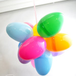Plastic Easter Egg craft idea @clubchicacircle