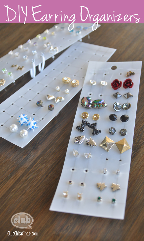 Easy DIY Earring Display  Adventures of a DIY Mom