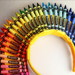Crayola crayon headband craft feature