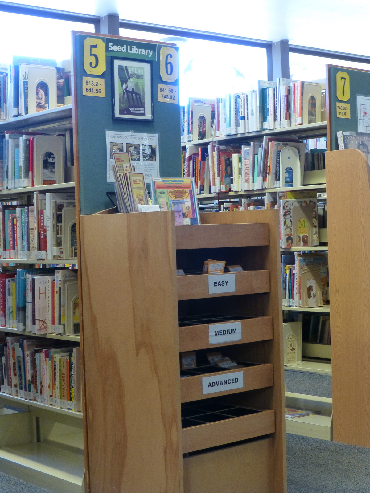 Seed Library Rack