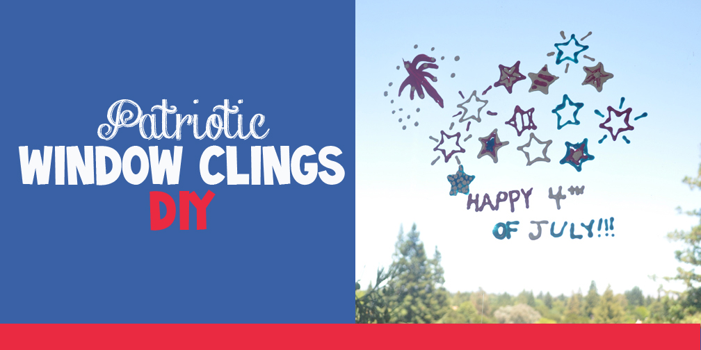 4th of July Window Clings craft idea for kids @clubchicacircle