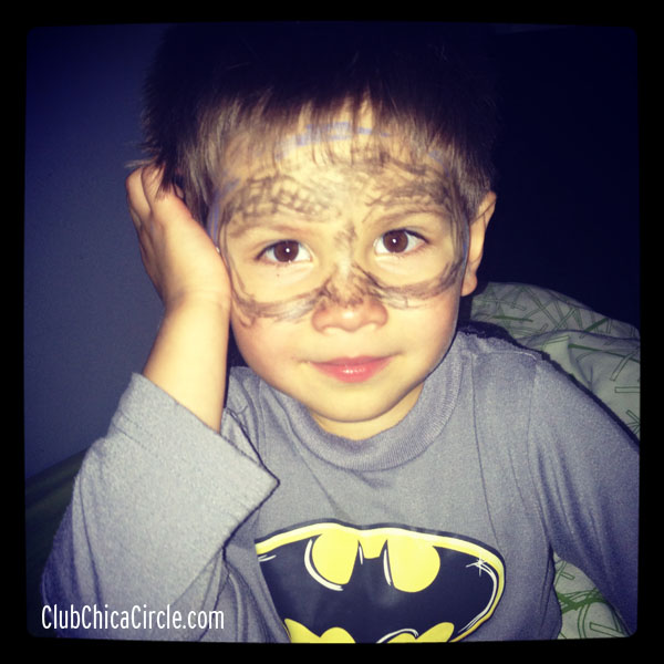 face painting batman