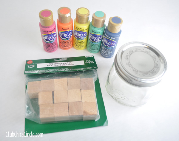 How to paint a wood box with acrylic paint - Crafty Chica