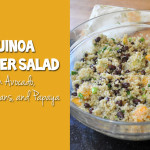 Summer Quinoa Mediterranean Salad for BBQ