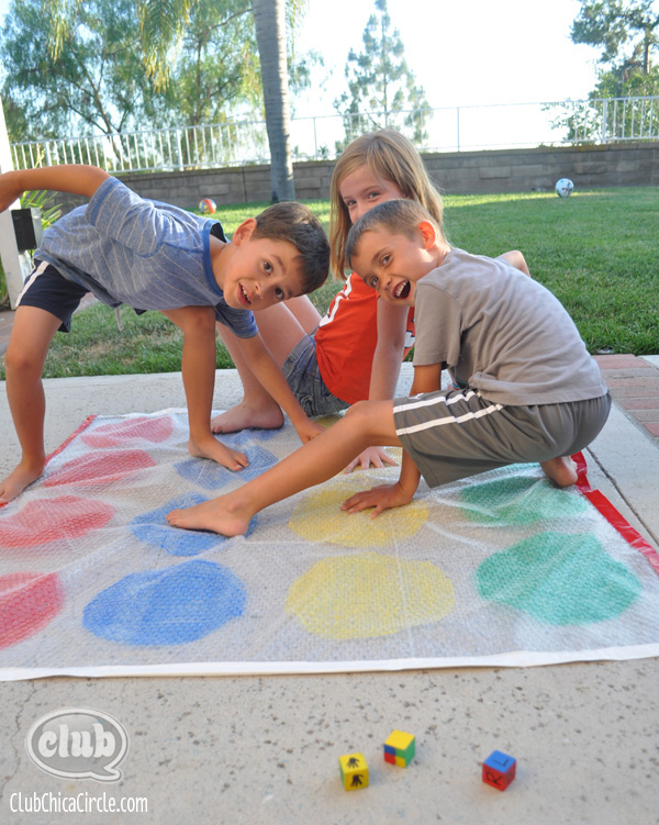 DIY Twister Game: Summer Fun for the Family - Morena's Corner