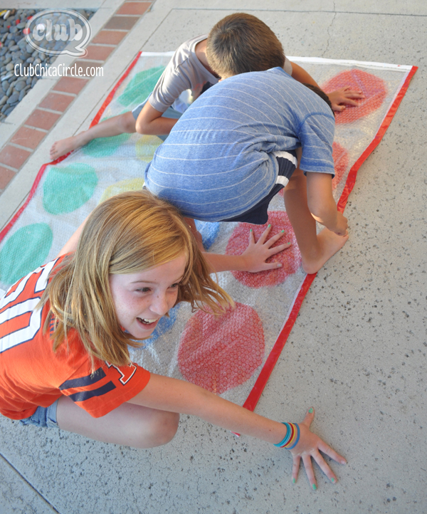 homemade bubble twister game @clubchicacircle