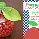 Apple Soda Bottle Candy Jar Craft Idea and giveaway