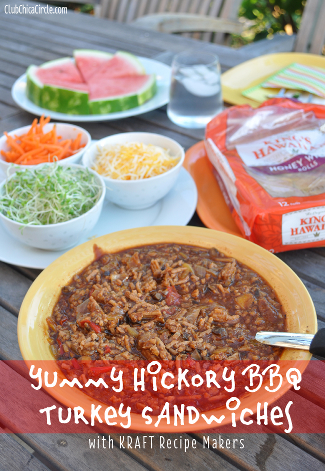 Yummy Recipe Makers Hickory BBQ sandwiches