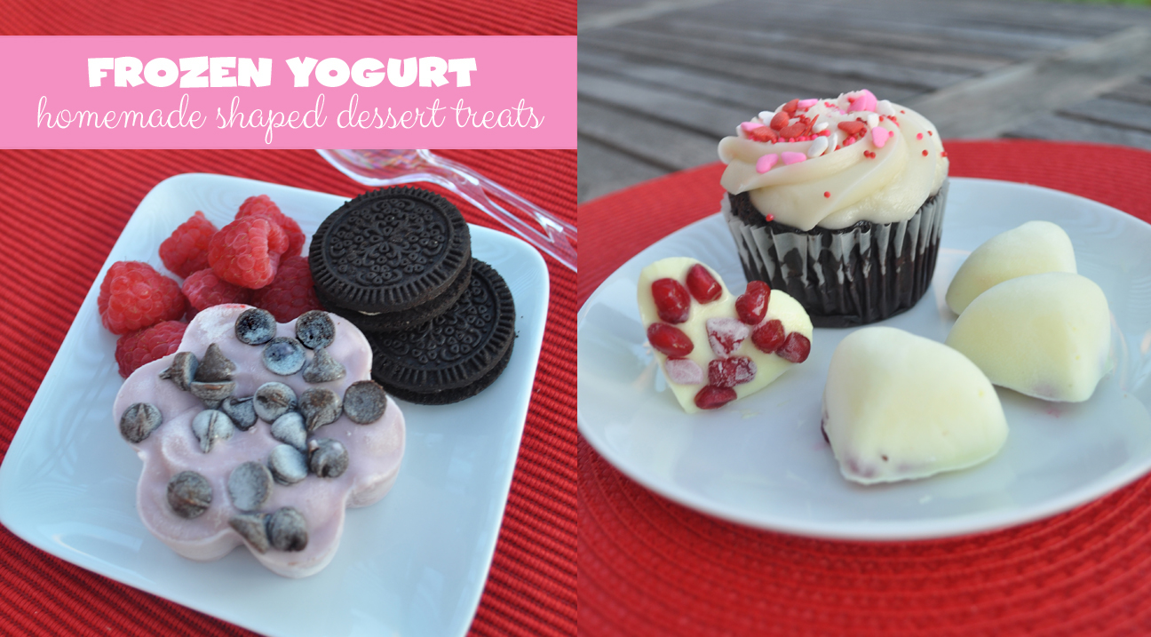 Make Your Own Frozen Yogurt Dessert Shapes Club Chica Circle where