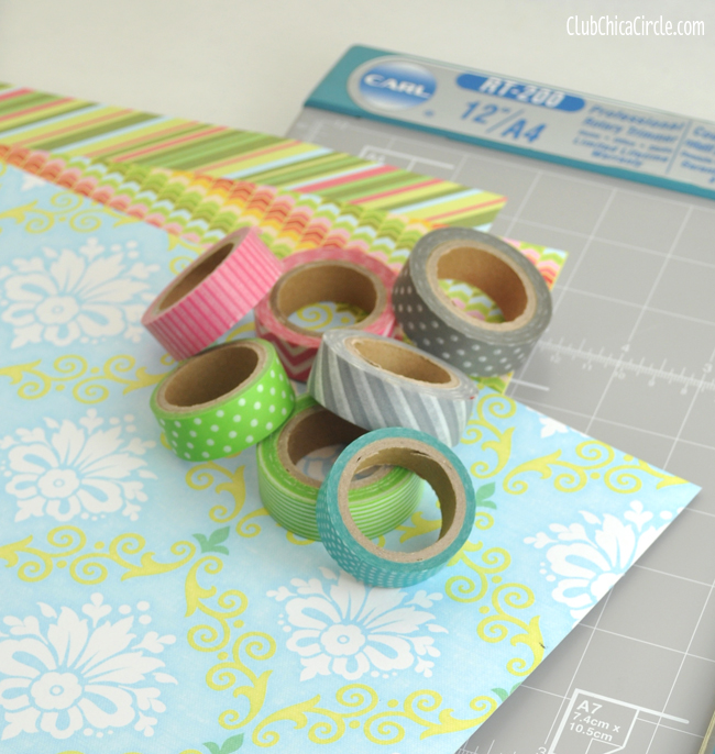 washi tape crafting