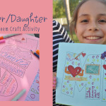 Mother-daughter self-esteem craft activity with Dove
