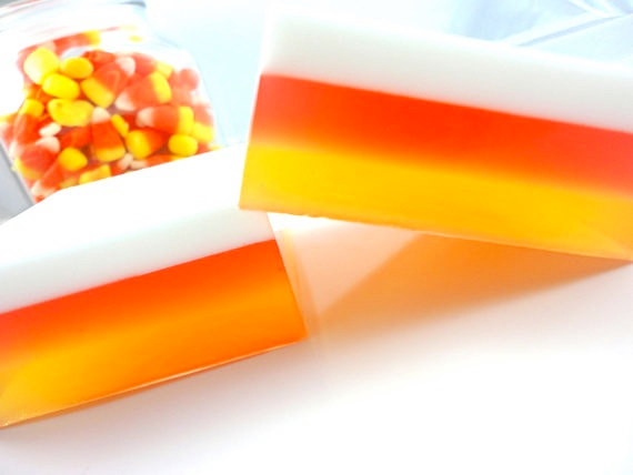 candy corn soap
